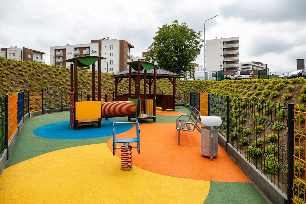 Plac zabaw nowego obiektu, fot. Grzegorz Bukała/Urząd Miasta Rzeszowa